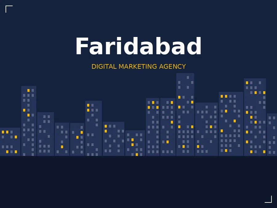 Faridabad business district — 365Digital serves local businesses across the city